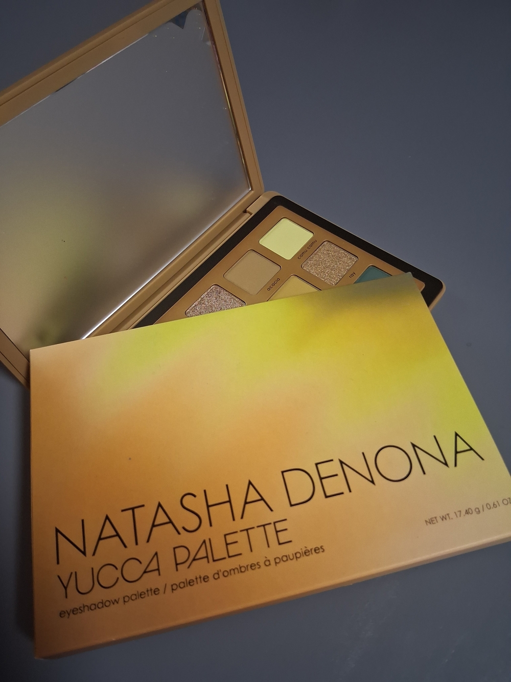 Natasha Denona Yucca Eyeshadow Palette - Yellow & Gold Tones